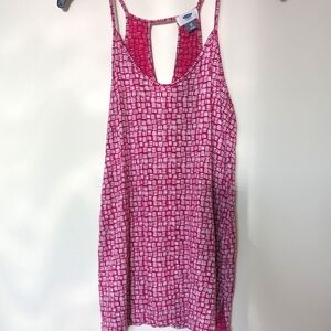 Old Navy XS Pink/White Tank Top